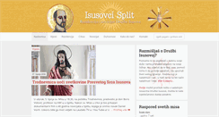 Desktop Screenshot of isusovci-split.hr
