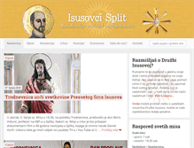 Tablet Screenshot of isusovci-split.hr